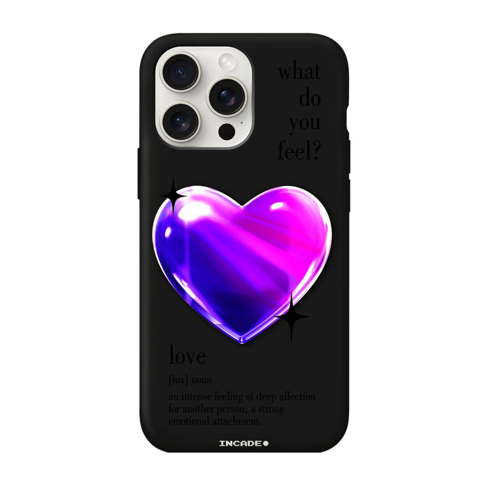 1 heart purple - INCADE