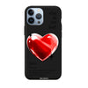 Чохол для iPhone 13 Pro Max з принтом 1 heart red