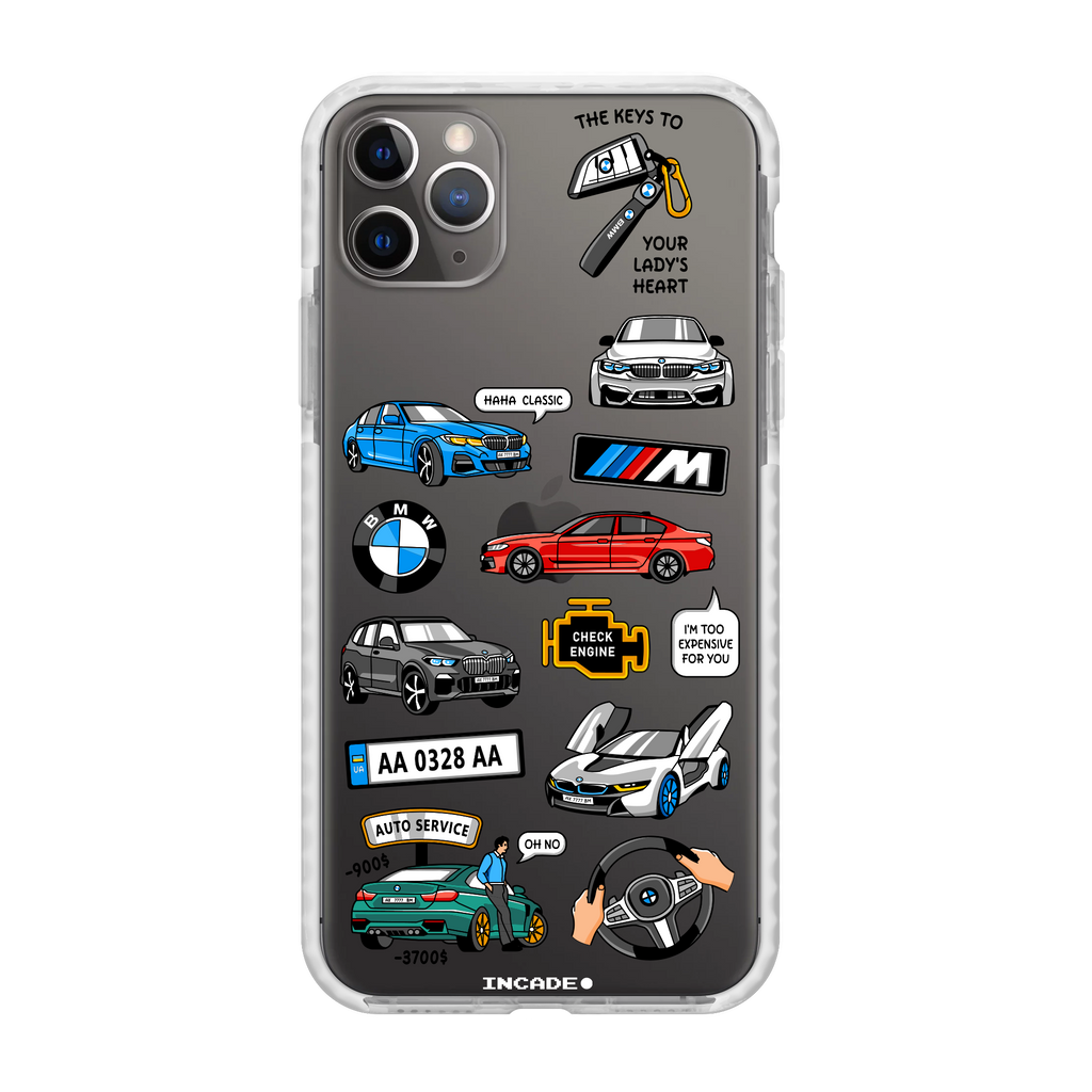 Чохол для iPhone 11 Pro BMW Transparent white space gray — INCADE