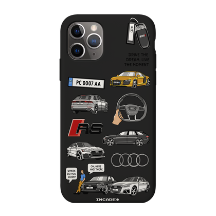 Чохол для iPhone 11 Pro AUDI Black space gray — INCADE