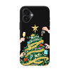 Чохол для iPhone 16 Plus з принтом CHRISTMAS