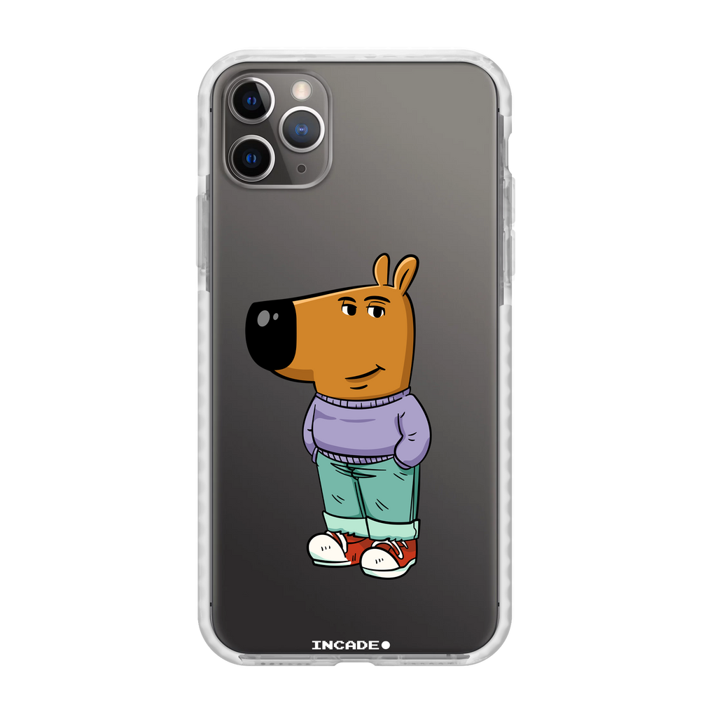 Чохол для iPhone 11 Pro chill guy Transparent white space gray — INCADE
