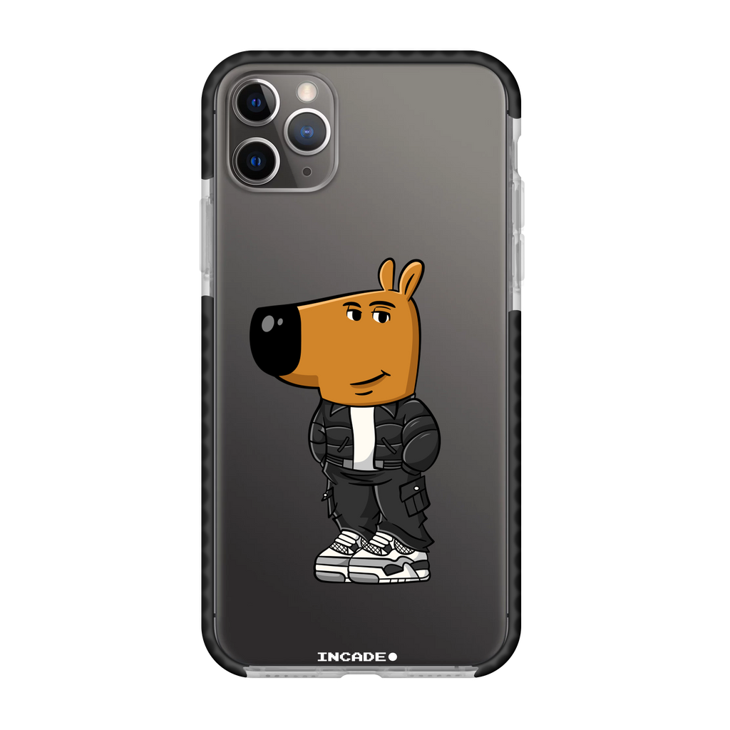 Чохол для iPhone 11 Pro chill guy 2 Transparent black space gray — INCADE