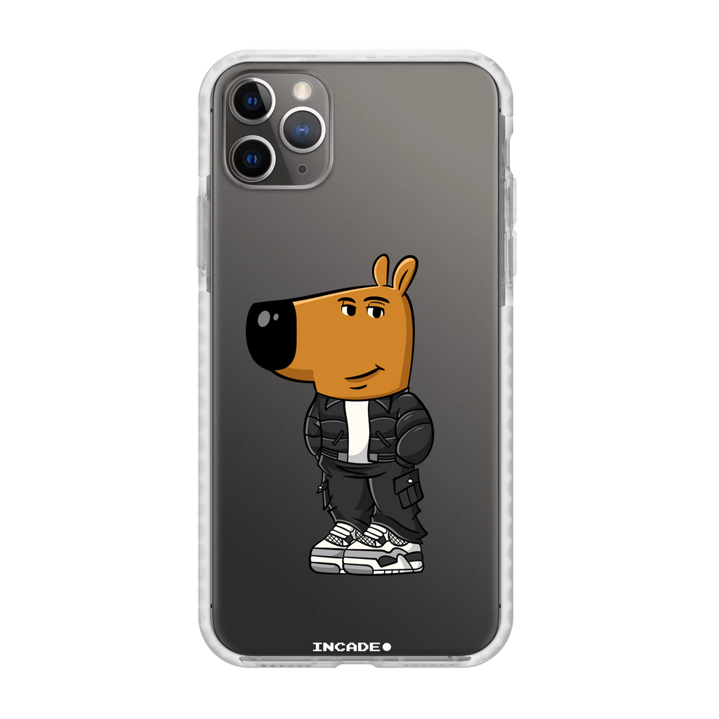 Чохол для iPhone 11 Pro chill guy 2 Transparent white space gray — INCADE