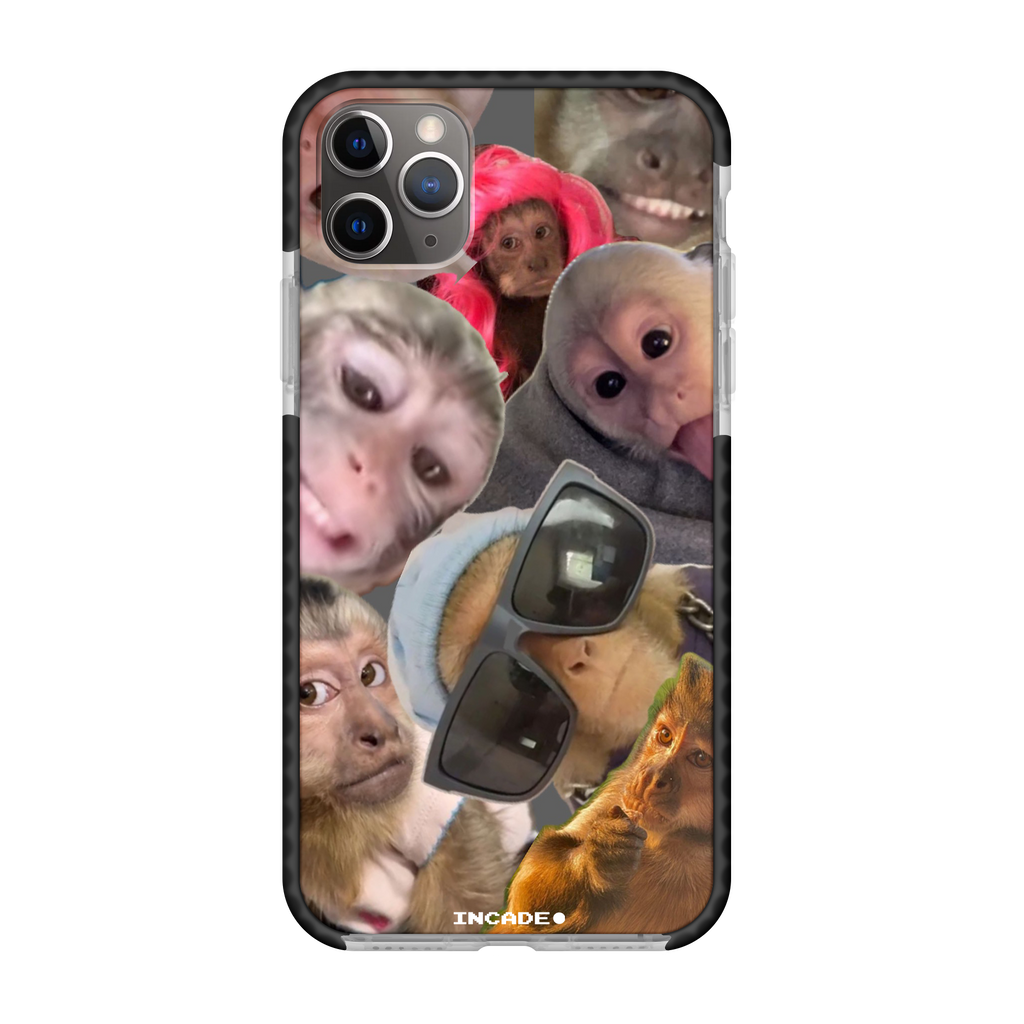 Чохол для iPhone 11 Pro BIBIZYANA Transparent black space gray — INCADE