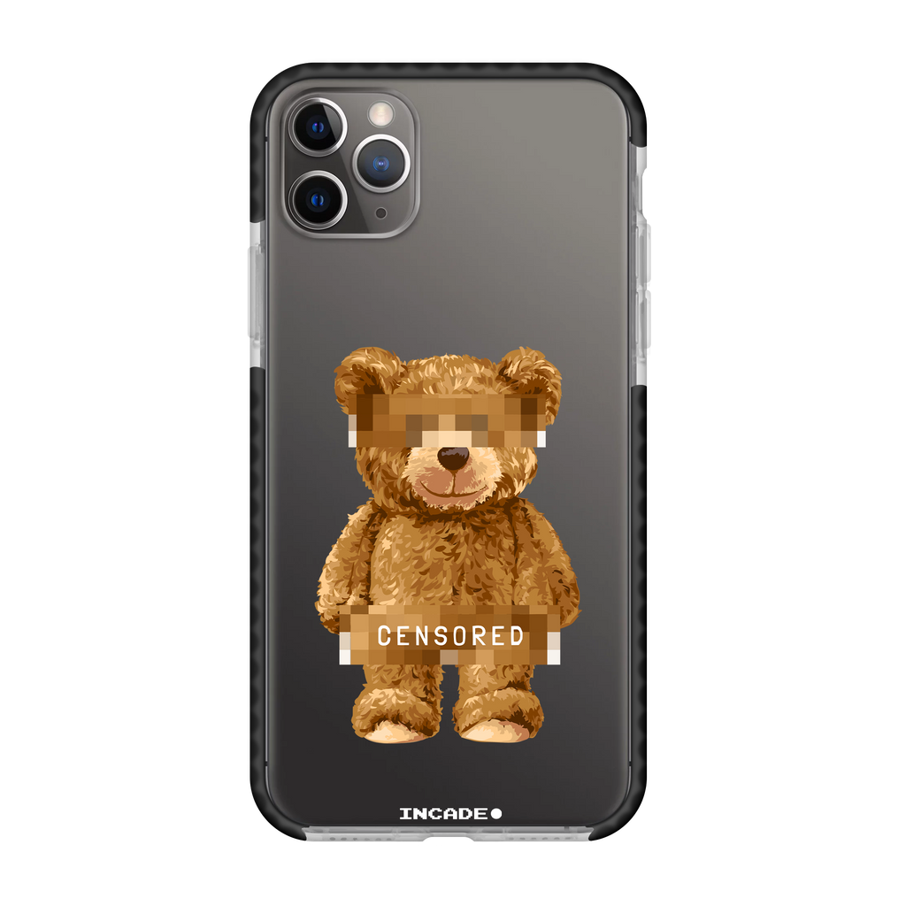 Чохол для iPhone 11 Pro Censored Transparent black space gray — INCADE