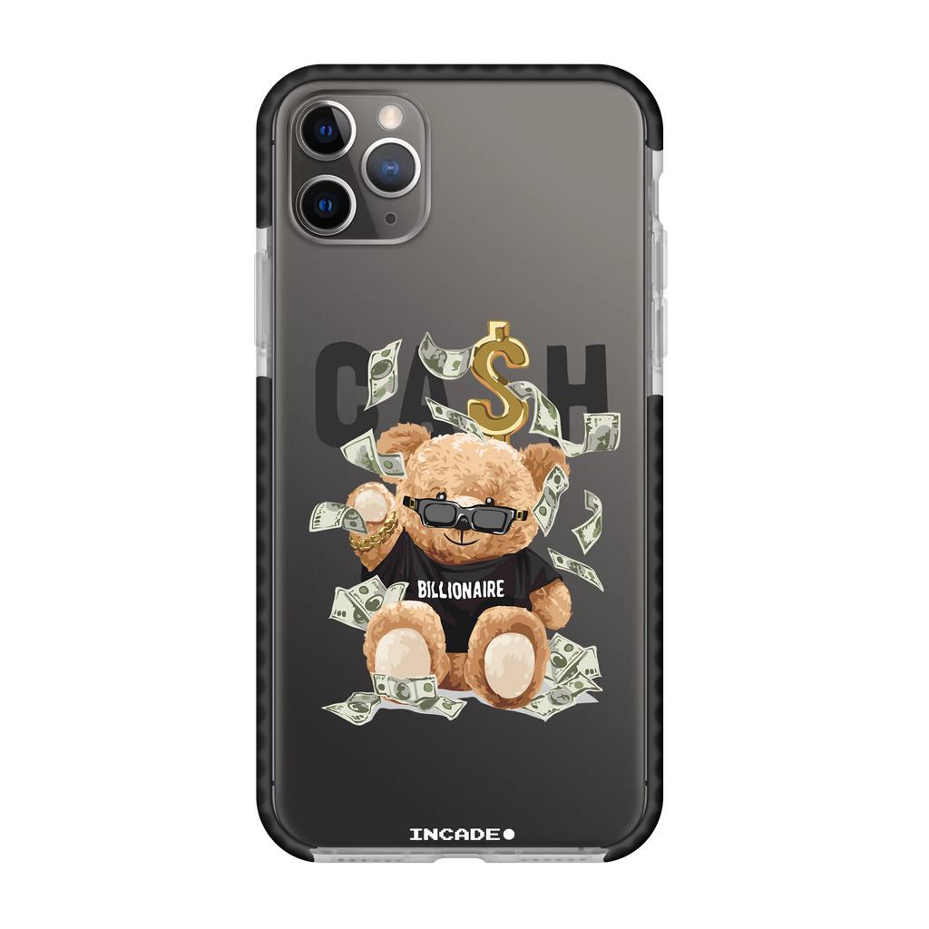 Чохол для iPhone 11 Pro CASH Transparent black space gray — INCADE