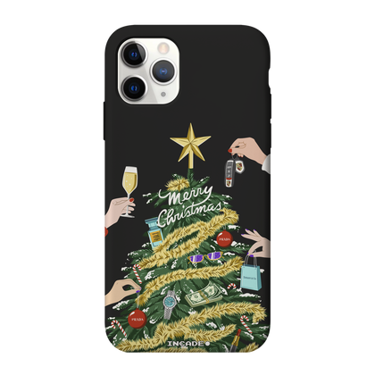 Чохол для iPhone 11 Pro CHRISTMAS silver — INCADE Black