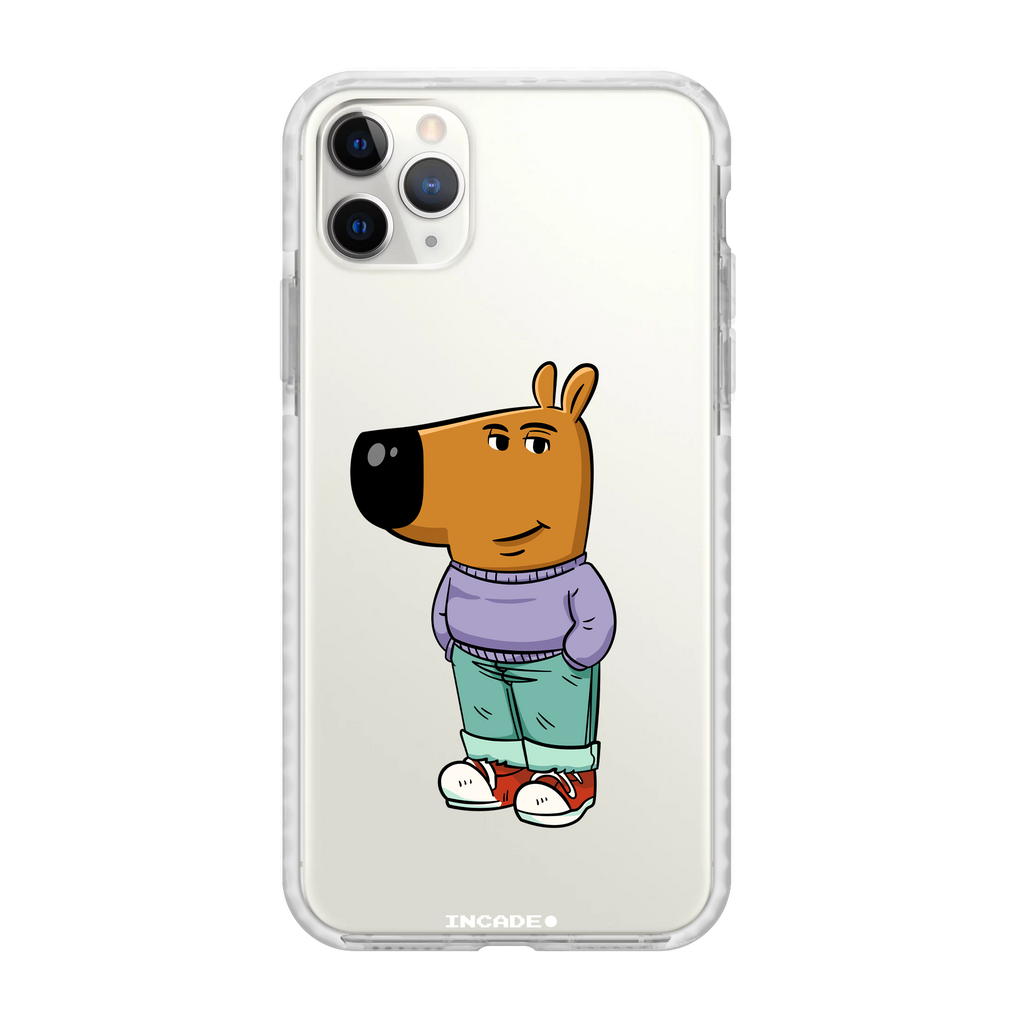 Чохол для iPhone 11 Pro chill guy Transparent white silver — INCADE
