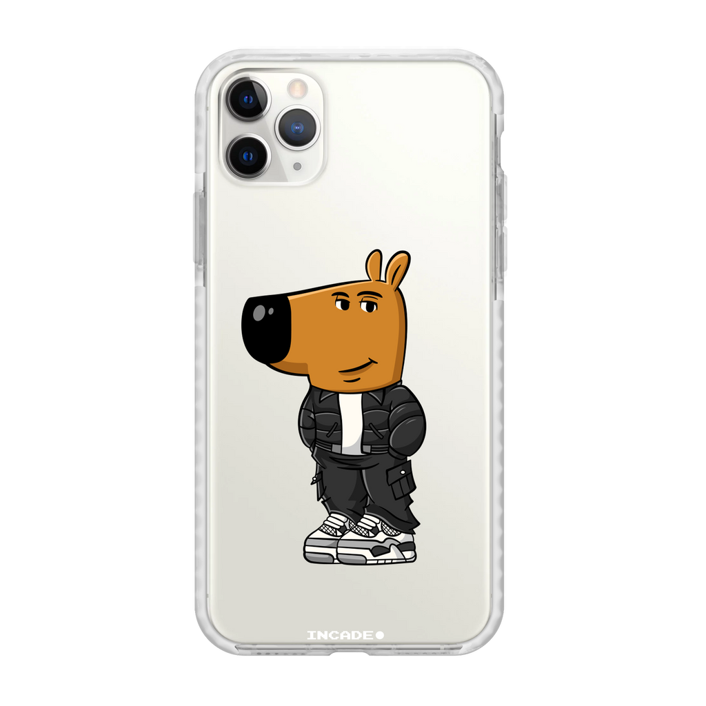 Чохол для iPhone 11 Pro chill guy 2 Transparent white silver — INCADE