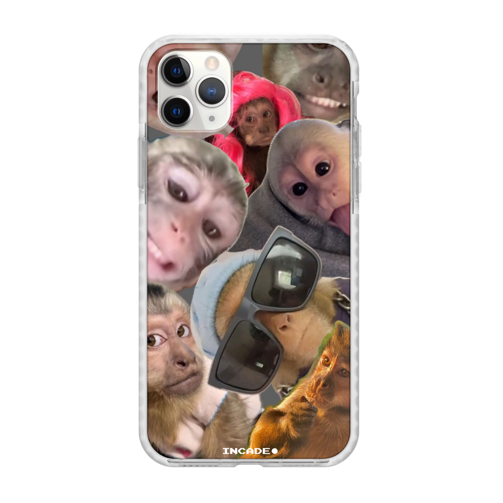 Чохол для iPhone 11 Pro BIBIZYANA Transparent white silver — INCADE