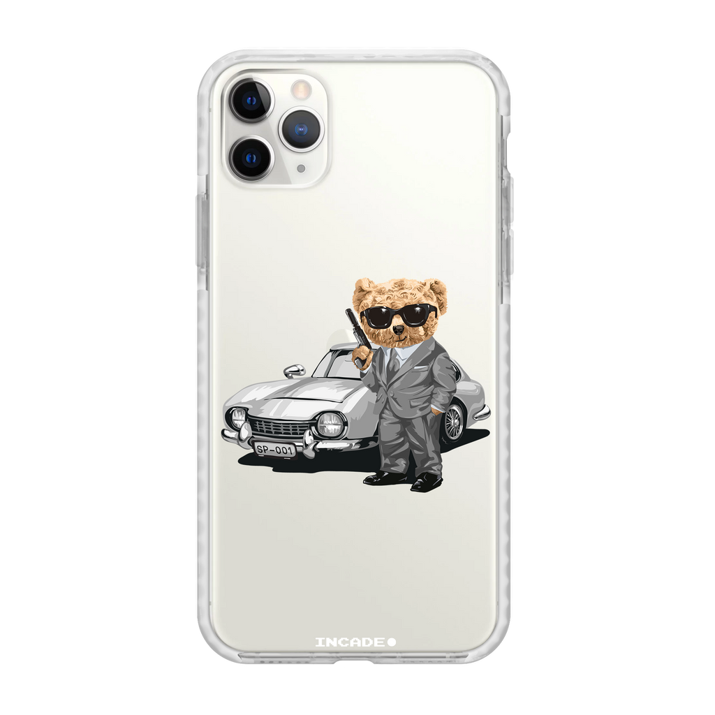 Чохол для iPhone 11 Pro Bond Transparent white silver — INCADE