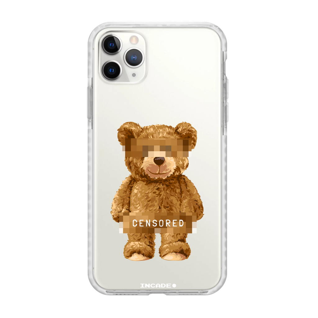 Чохол для iPhone 11 Pro Censored Transparent white silver — INCADE