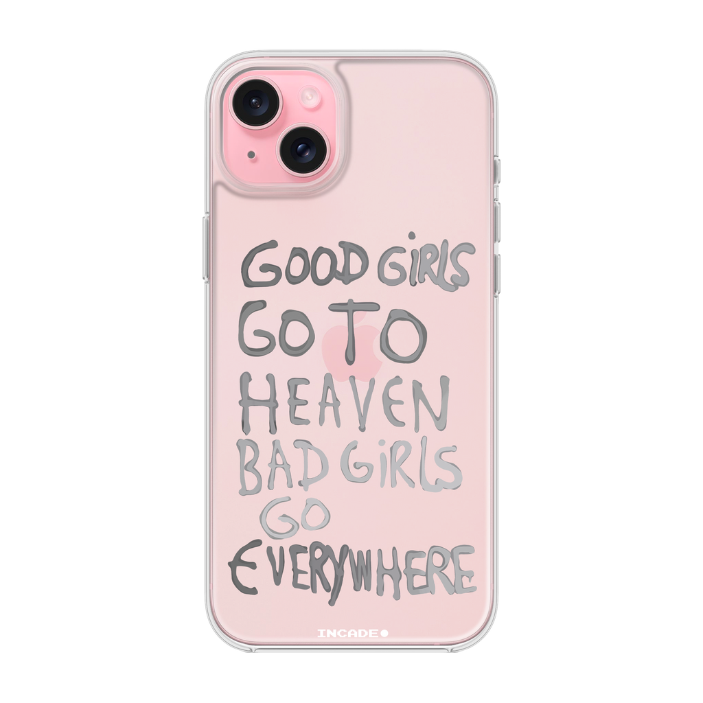 iPhone 15 Plus bad girl silver