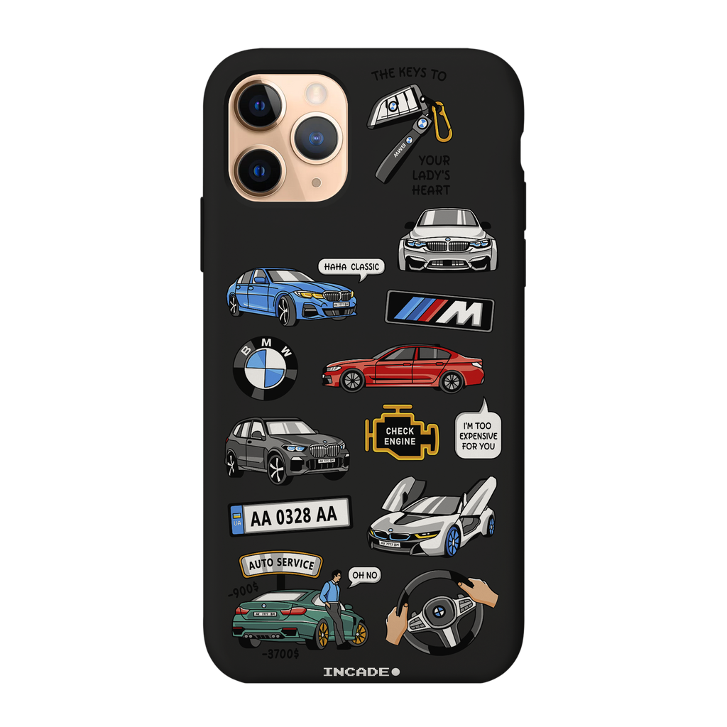 Чохол для iPhone 11 Pro BMW Black gold — INCADE