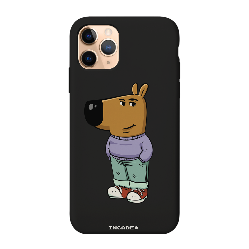 Чохол для iPhone 11 Pro chill guy Black gold — INCADE