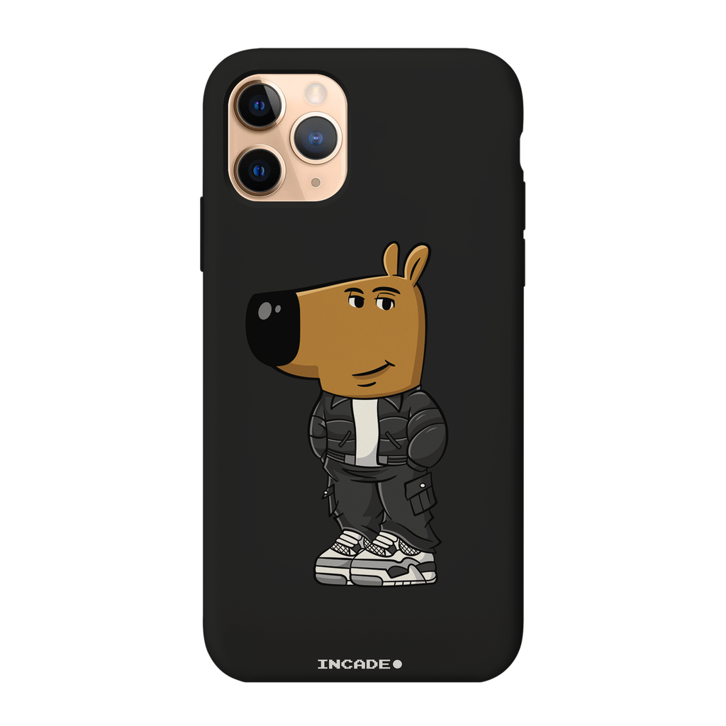 Чохол для iPhone 11 Pro chill guy 2 Black gold — INCADE