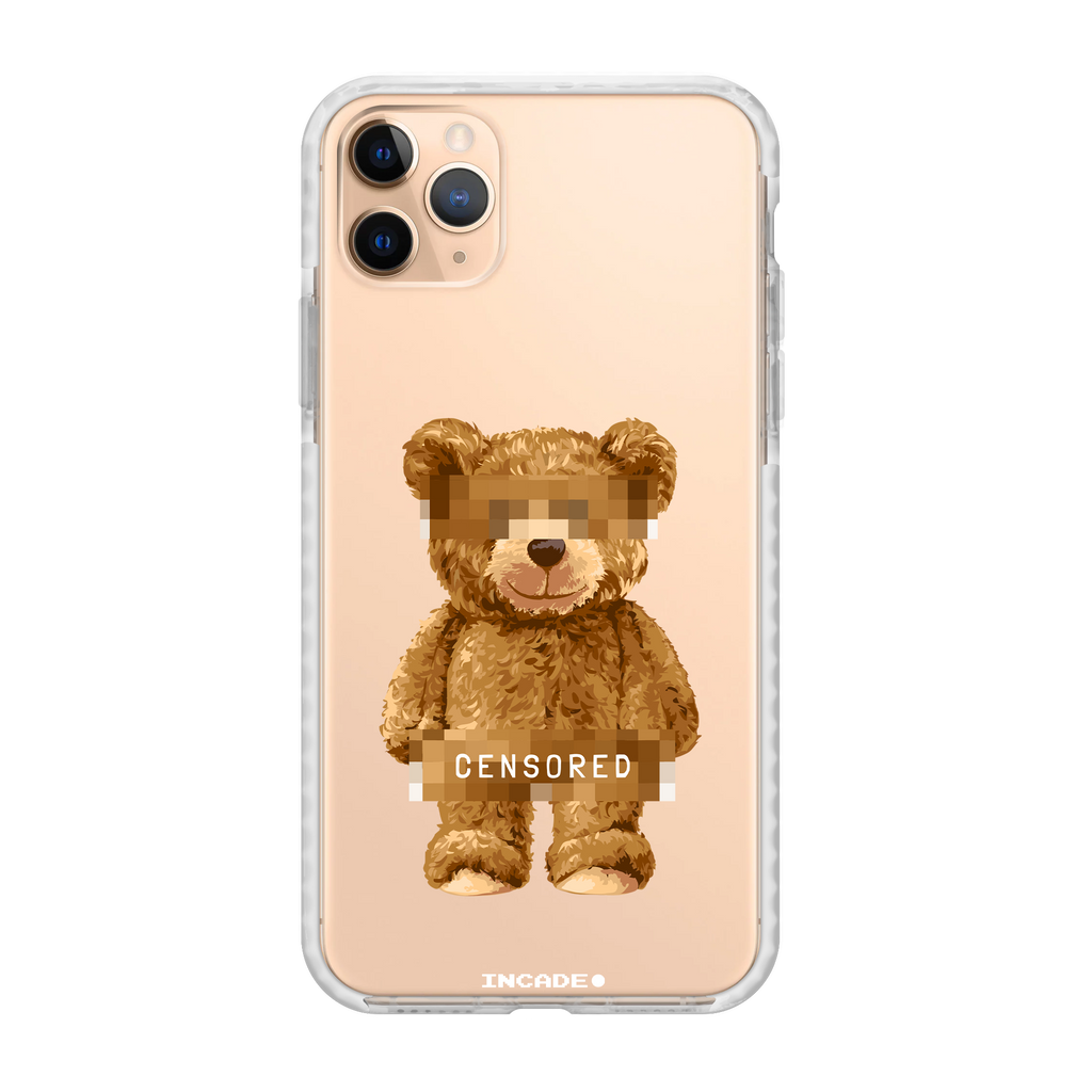 Чохол для iPhone 11 Pro Censored Transparent white gold — INCADE
