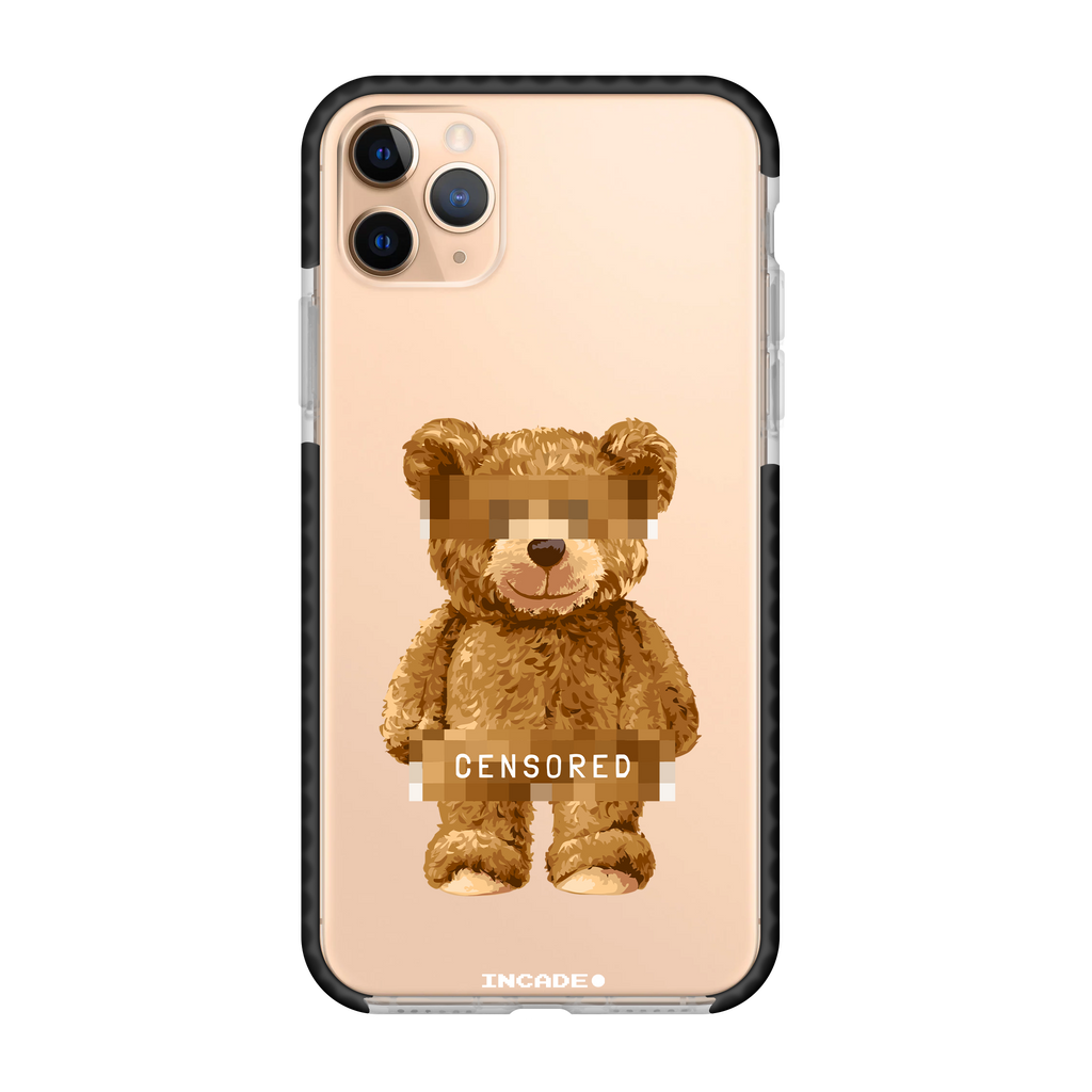 Чохол для iPhone 11 Pro Censored Transparent black gold — INCADE