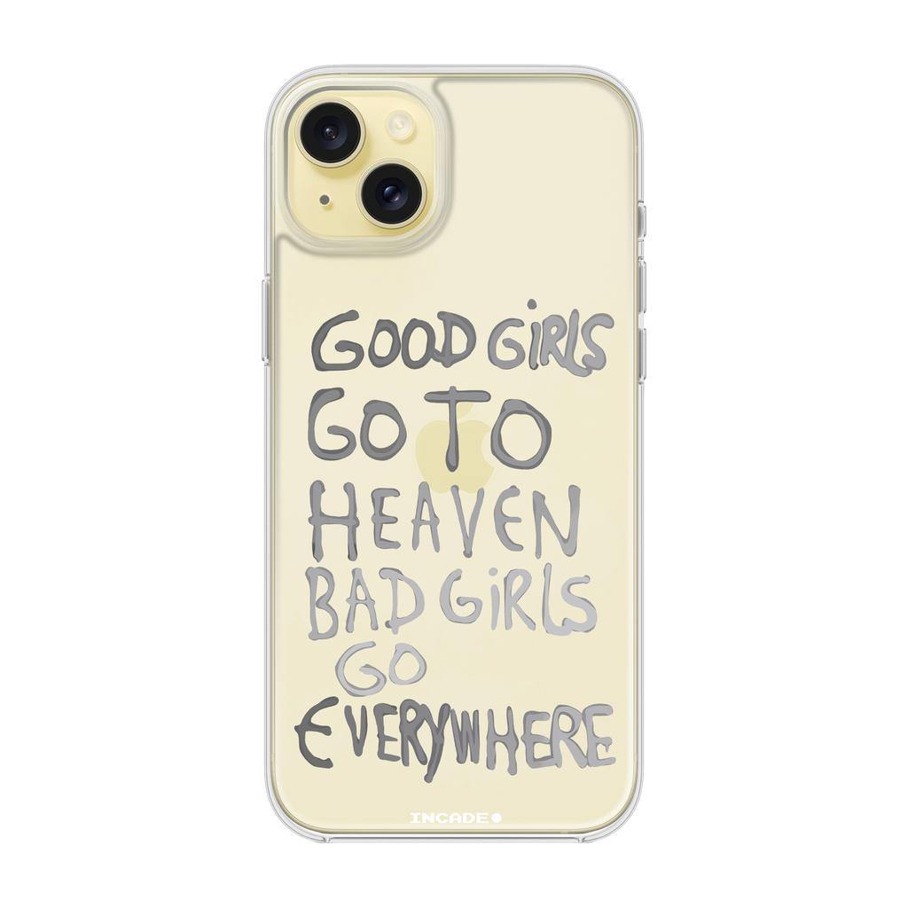 iPhone 15 Plus bad girl silver