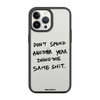 Чохол для iPhone 13 Pro Max з принтом DONT SPEND