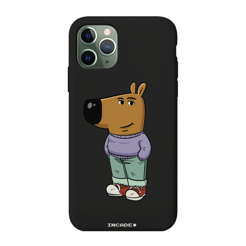 Чохол для iPhone 11 Pro chill guy Black midnight green — INCADE