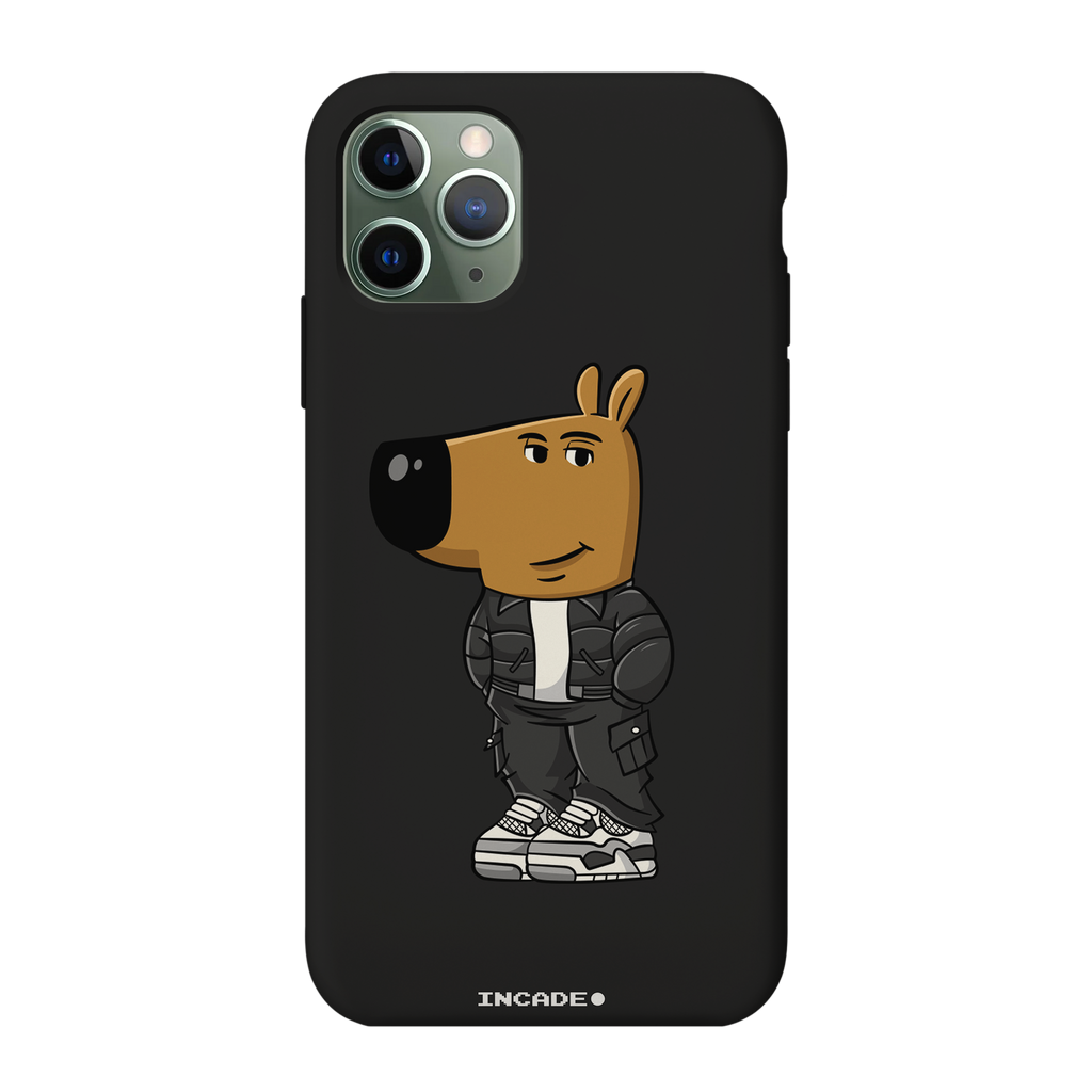 Чохол для iPhone 11 Pro chill guy 2 Black midnight green — INCADE