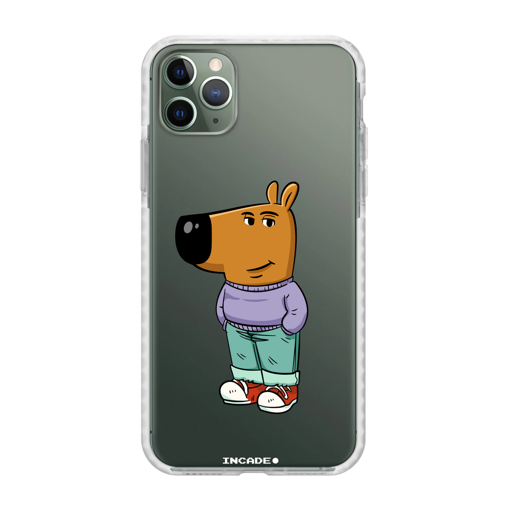 Чохол для iPhone 11 Pro chill guy Transparent white midnight green — INCADE