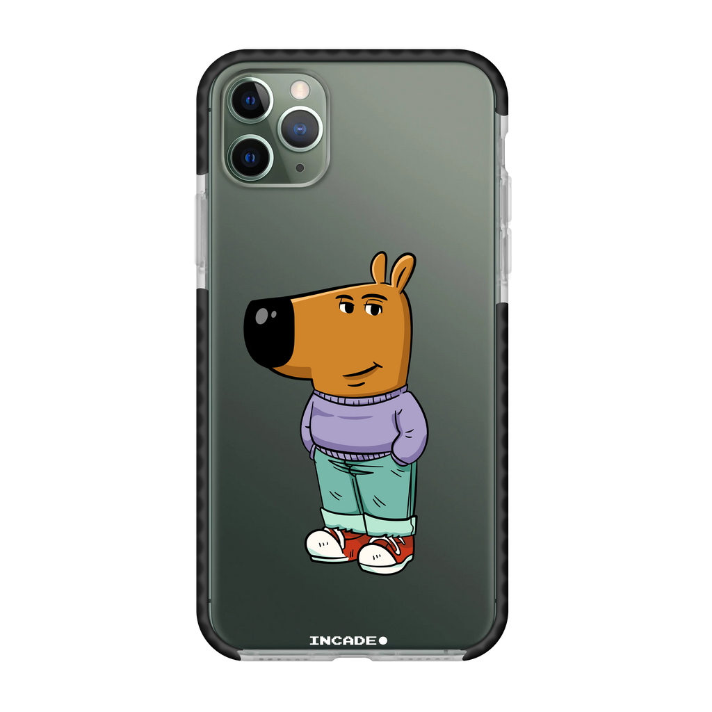 Чохол для iPhone 11 Pro chill guy Transparent black midnight green — INCADE