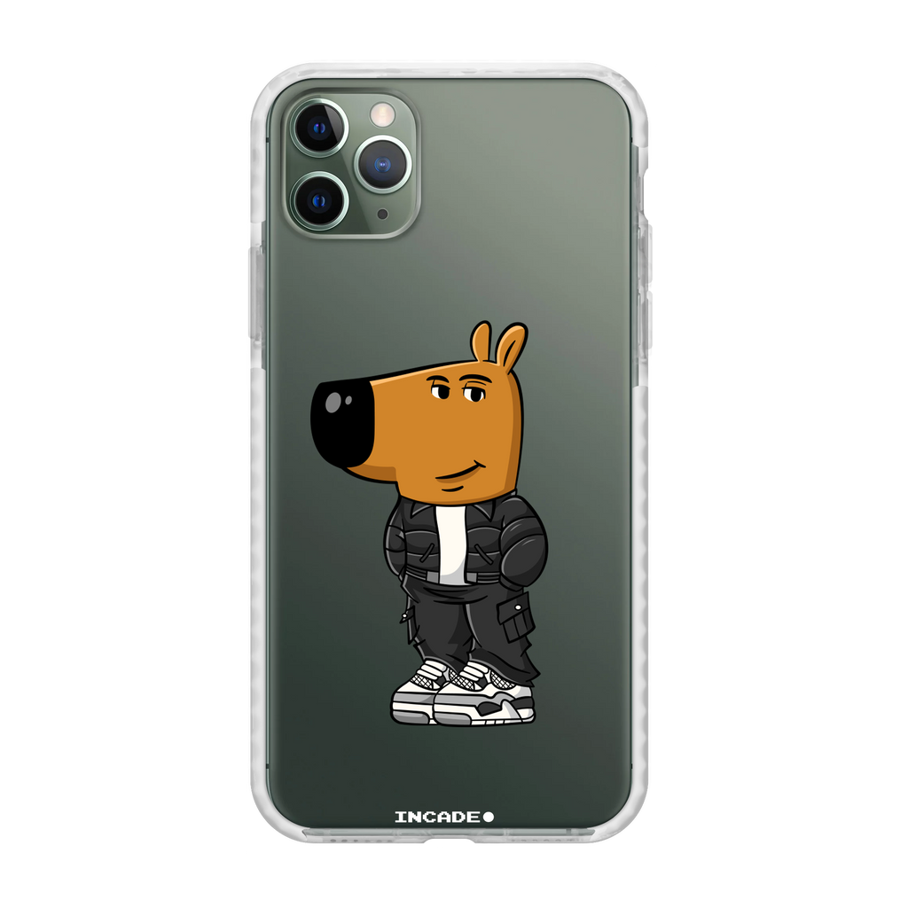 Чохол для iPhone 11 Pro chill guy 2 Transparent white midnight green — INCADE