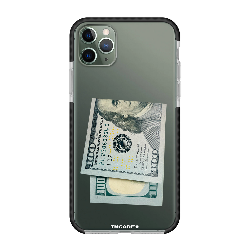 Чохол для iPhone 11 Pro 100 Transparent black midnight green — INCADE