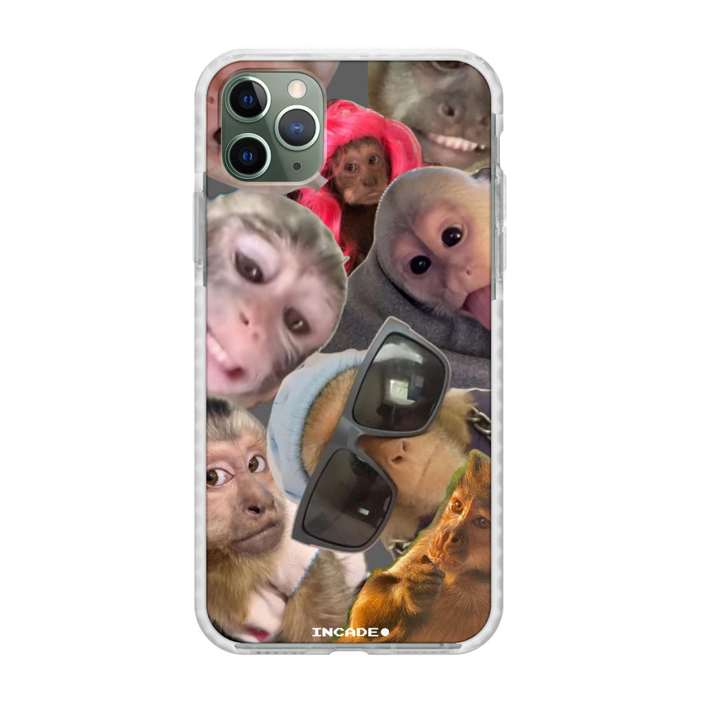 Чохол для iPhone 11 Pro BIBIZYANA Transparent white midnight green — INCADE