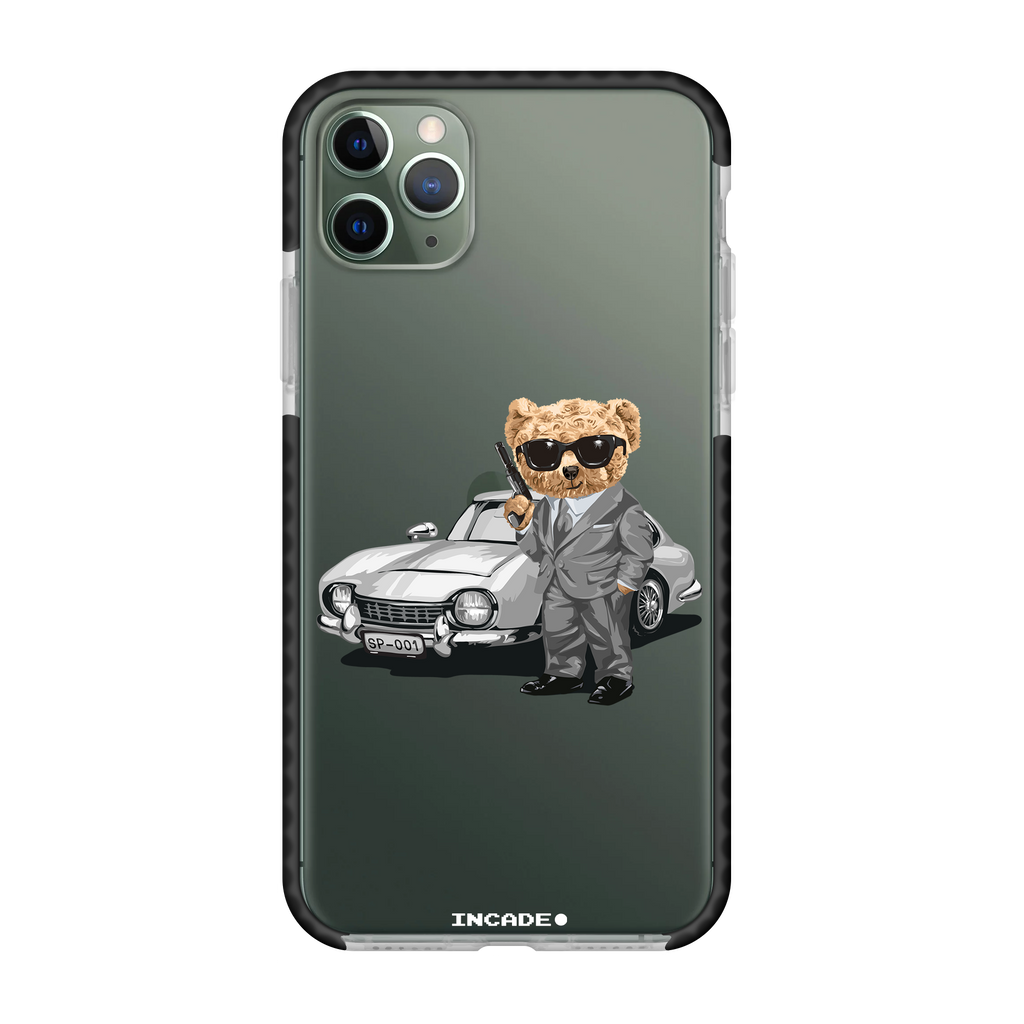 Чохол для iPhone 11 Pro Bond Transparent black midnight green — INCADE