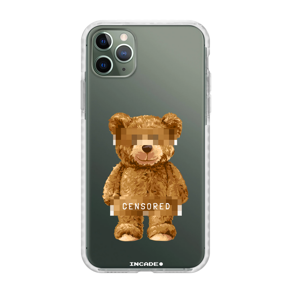 Чохол для iPhone 11 Pro Censored Transparent white midnight green — INCADE