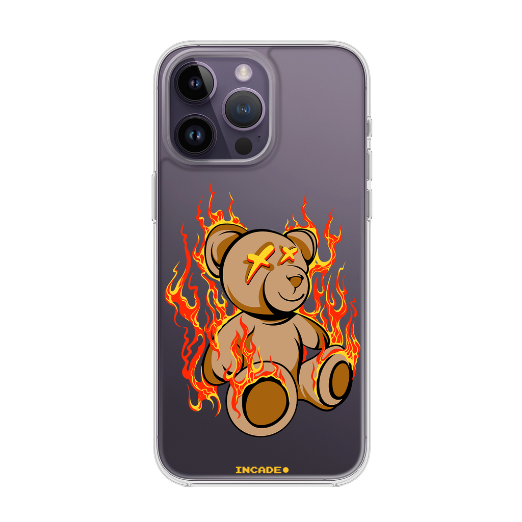 iPhone 14 Pro on fire