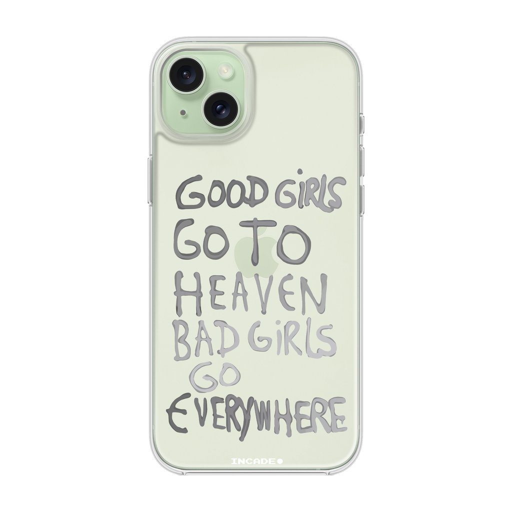 iPhone 15 Plus bad girl silver