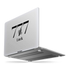 Накладка для MacBook з принтом 777