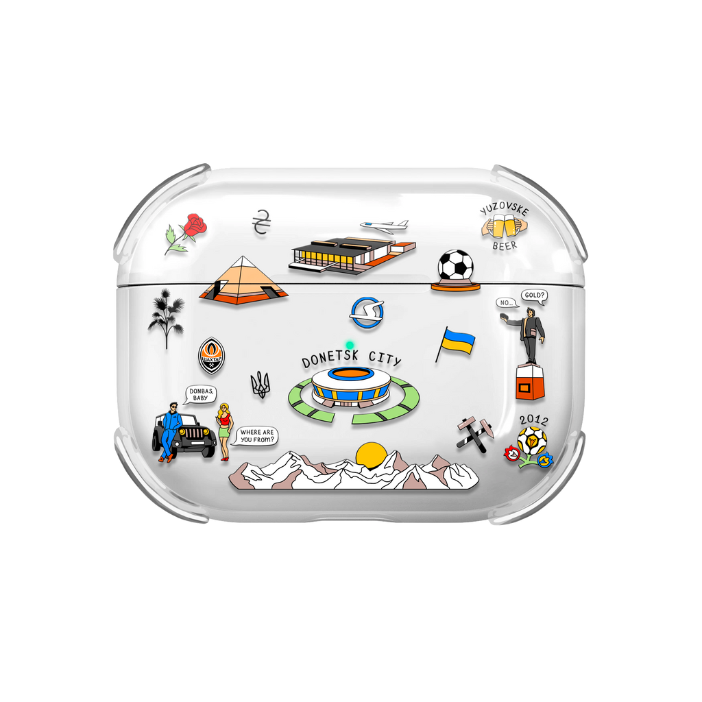 Чохол для AirPods DONETSK — INCADE AirPods Pro