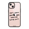 Чохол для iPhone 13 з принтом DONT SPEND