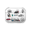 Чохол для AirPods Pro 3 з принтом MERCEDES