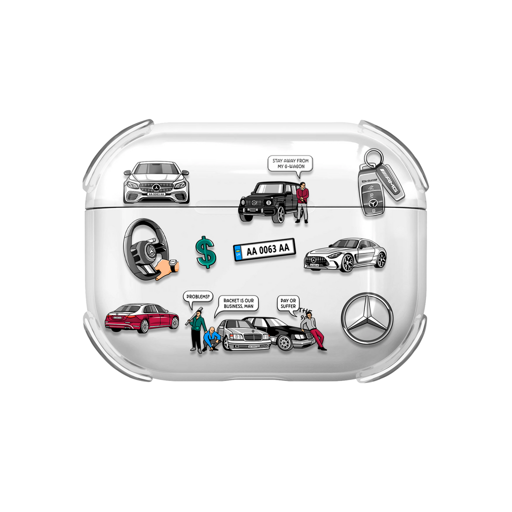 Чохол для AirPods MERCEDES — INCADE AirPods Pro
