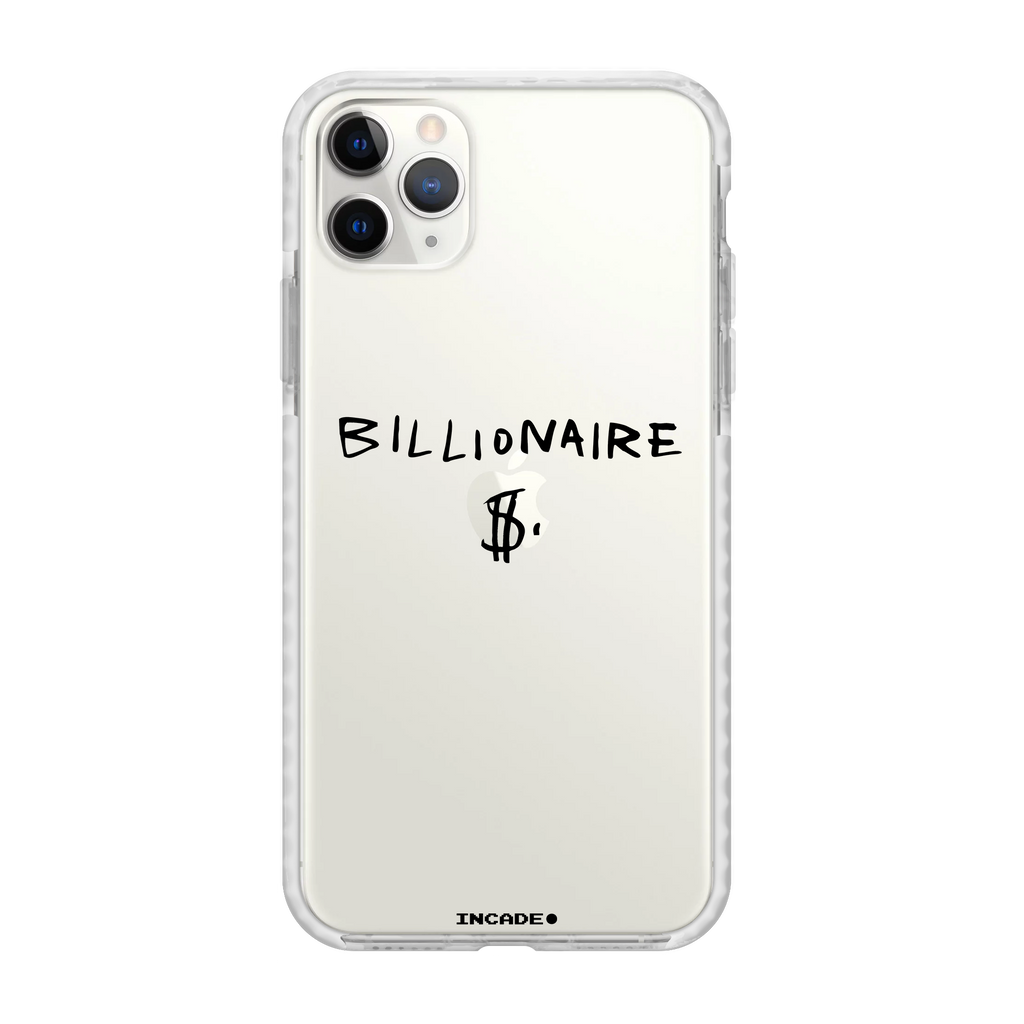 Чохол для iPhone 11 Pro billionaire Transparent black silver — INCADE