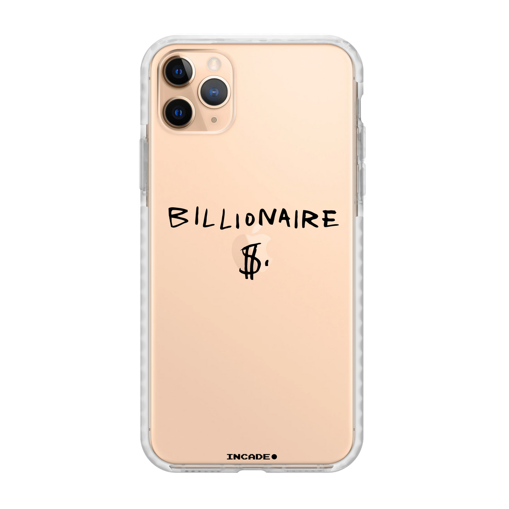 Чохол для iPhone 11 Pro billionaire Transparent black gold — INCADE