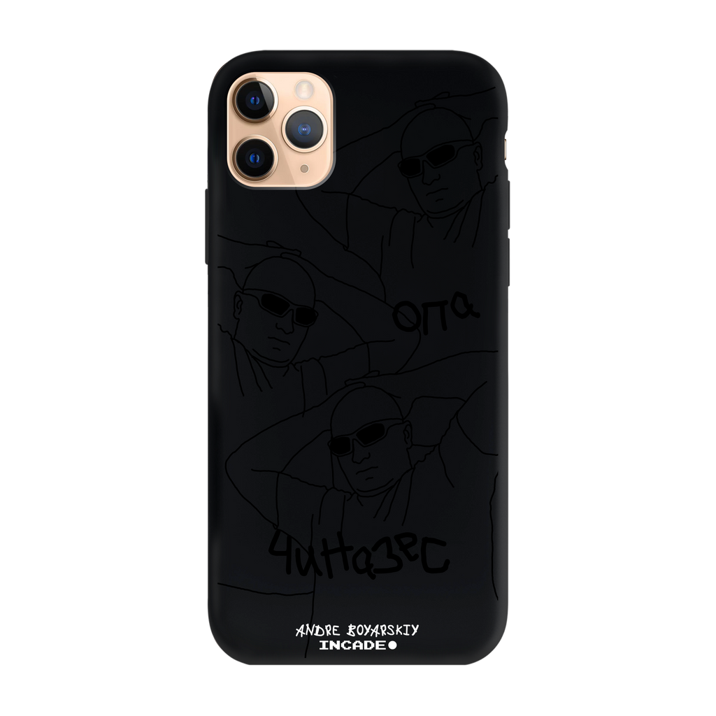 Чохол для iPhone 11 Pro ANDRE gold — INCADE Black
