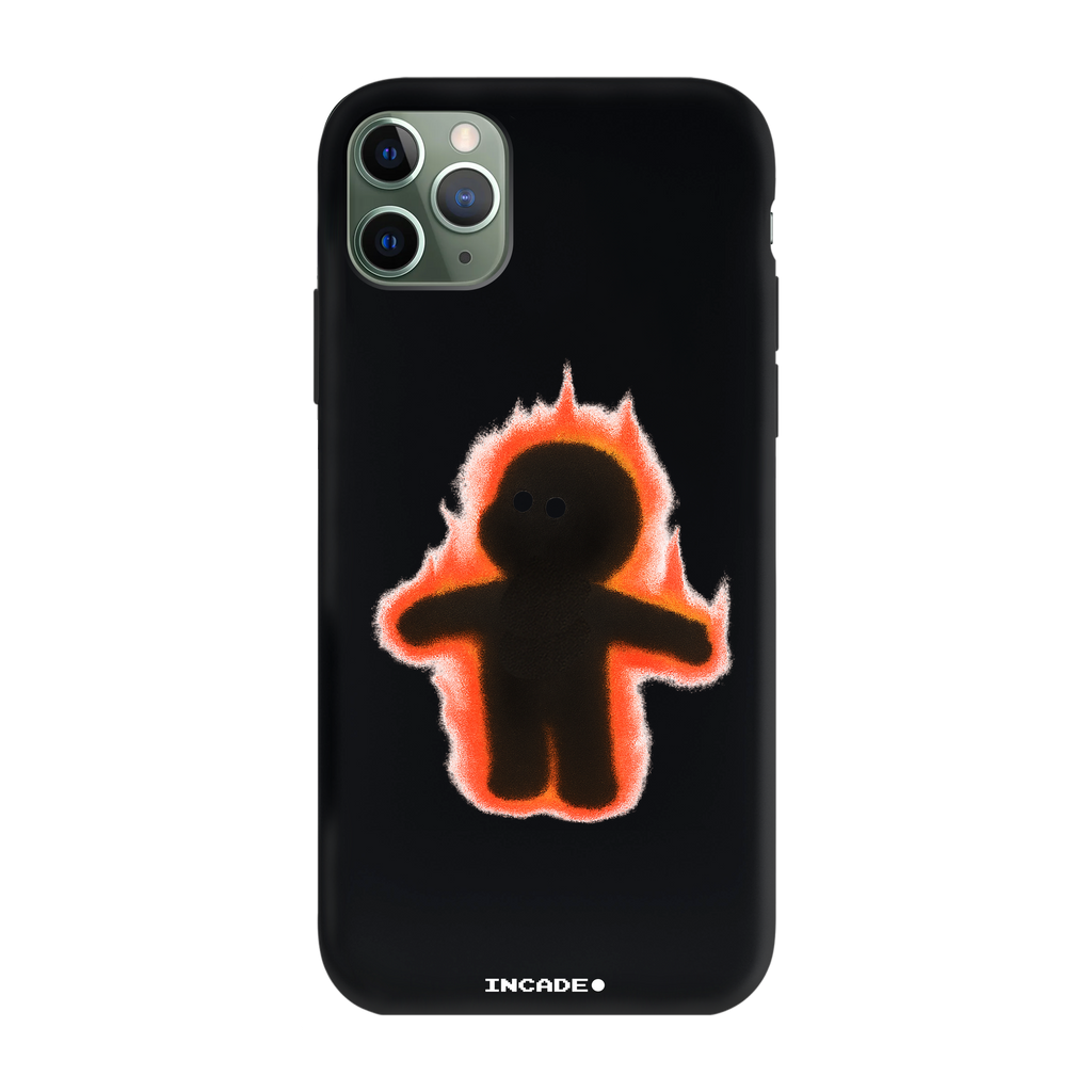 Чохол для iPhone 11 Pro BOY FIRE midnight green — INCADE Black