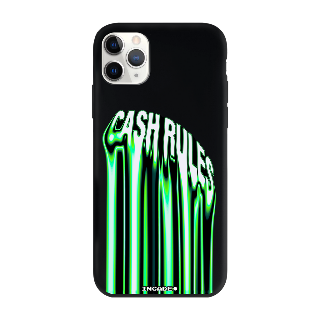 Чохол для iPhone 11 Pro CASH RULES silver — INCADE Black