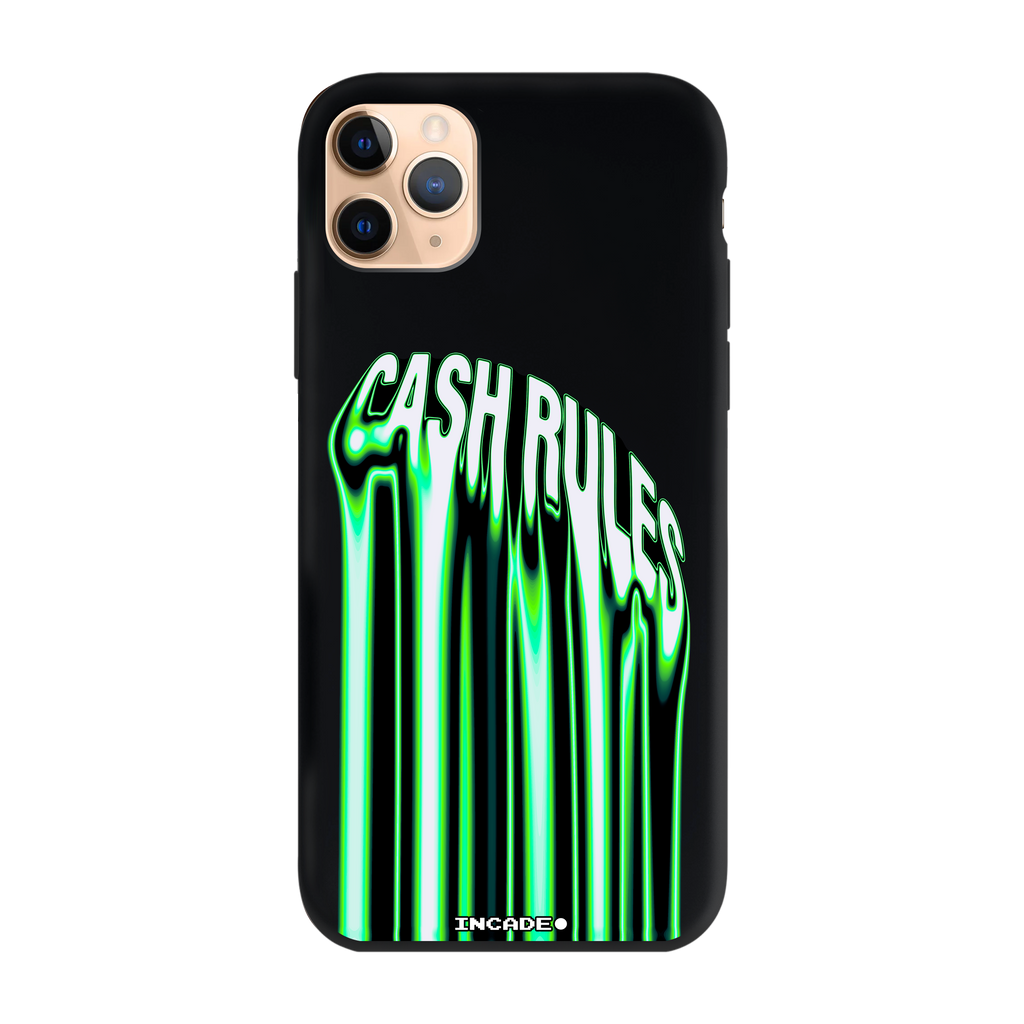 Чохол для iPhone 11 Pro CASH RULES gold — INCADE Black