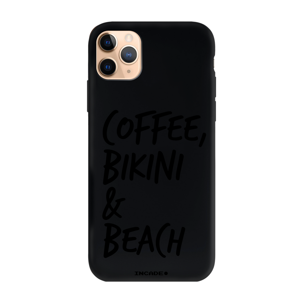 Чохол для iPhone 11 Pro COFFEE gold — INCADE Black