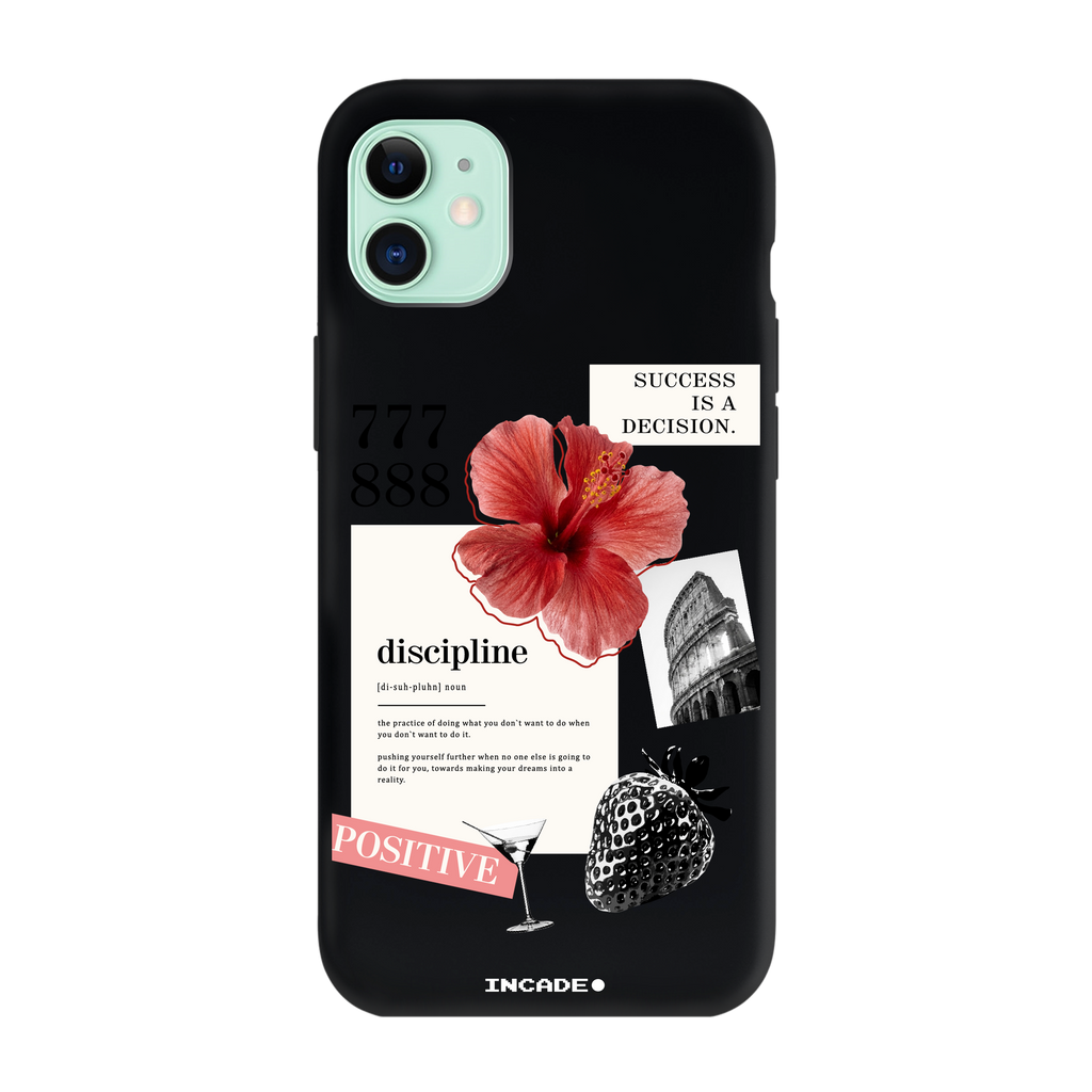Чохол для iPhone 11 DISCIPLINE green — INCADE Black