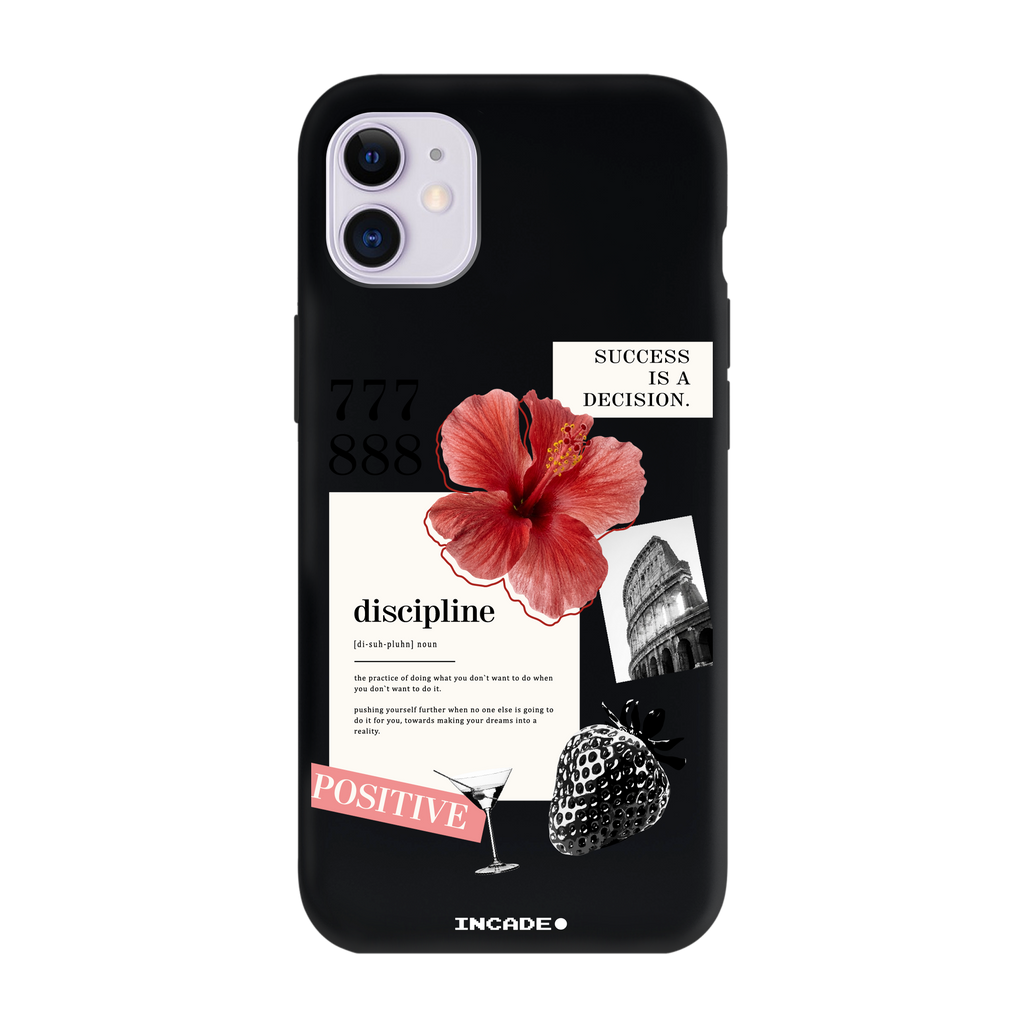 Чохол для iPhone 11 DISCIPLINE purple — INCADE Black